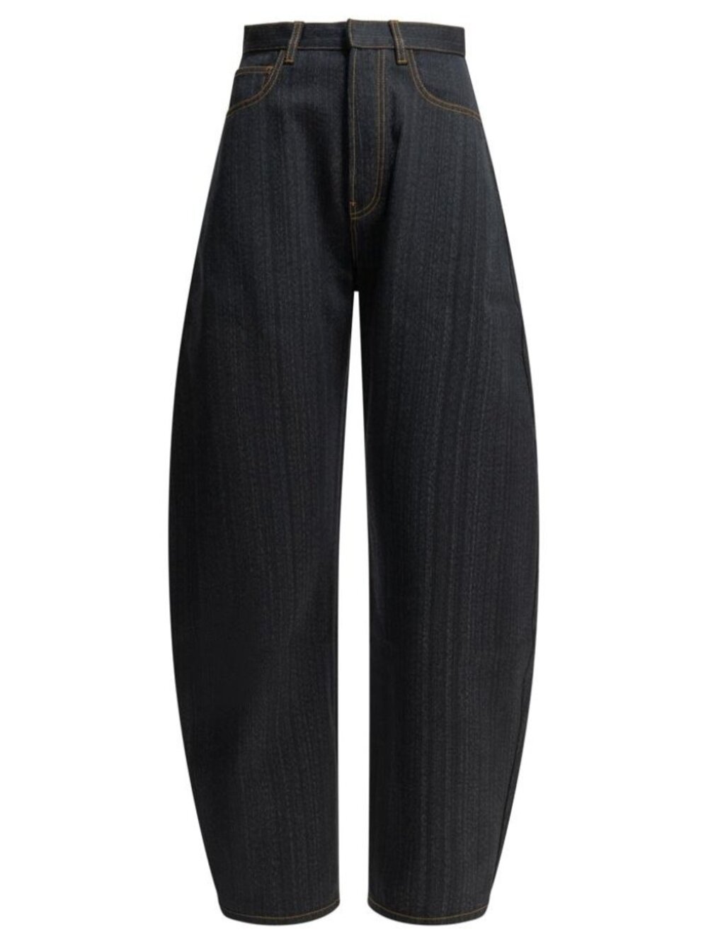 Alaïa Round Wide-Leg Jeans Tag Size 38 Women